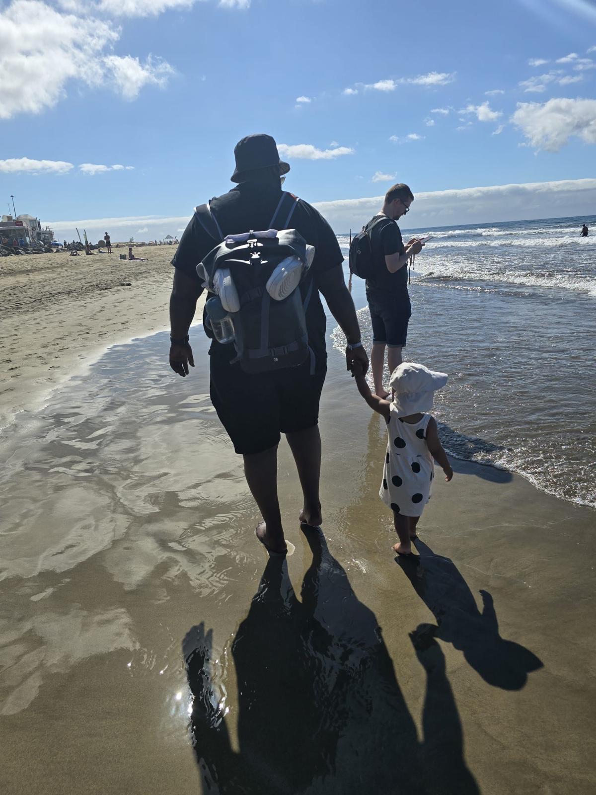 Spaziergang am Strand